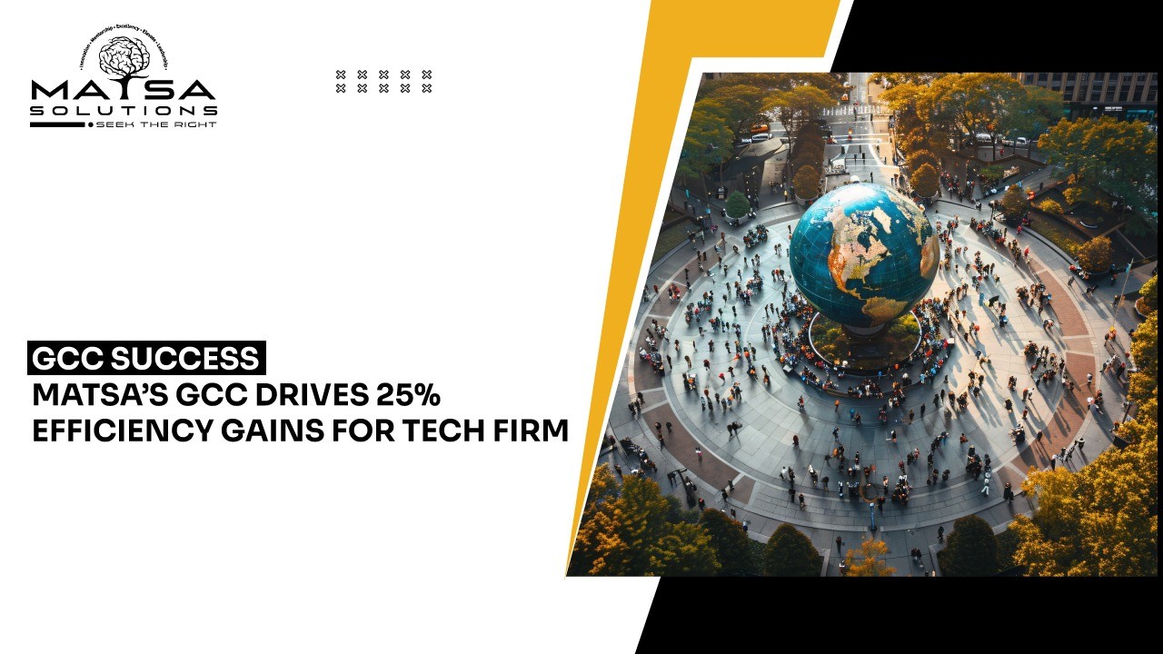 GCC Success: Matsa’s GCC Drives 25% Efficiency Gains for Tech Firm